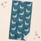 Seagulls Nautical Strandtuch