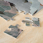 Seagulls Over Ocean Waves von Louis Agassiz Futes Puzzle (Seite)
