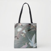 Seagulls Over Ocean Waves von Louis Agassiz Futes Tasche (Vorderseite)