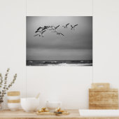 Seagulls Poster (Küche)
