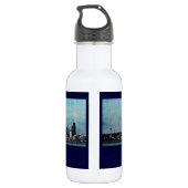 Seagulls über die Seattle Liberty Edelstahlflasche (Rückseite)