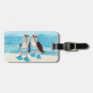 Seaguls auf dem Beachluggage-Tag Gepäckanhänger