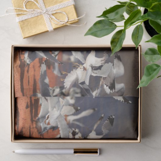 Seaguls Beach Seidenpapier (Geschenk)