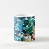 Seaham Regenbogen-Nugget-Seeglas-Tasse Kaffeetasse (Mittel)