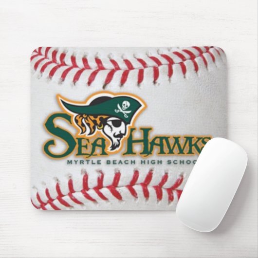 Seahawk Baseball Mousepad (Mit Mouse)