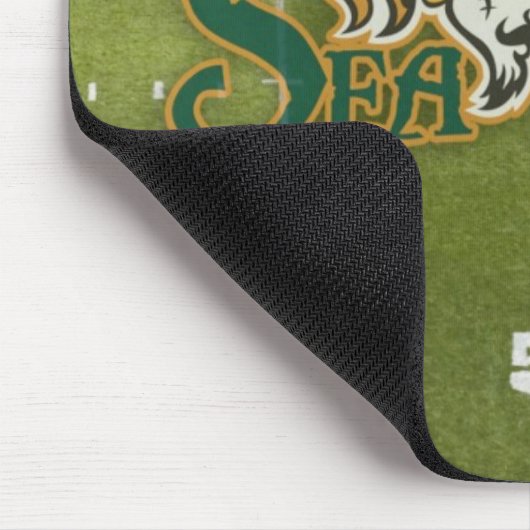 Seahawk Fußballplatz Mousepad (Ecke)