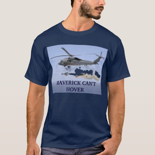 Seahawk Rakete, AUSSENSEITER KANN NICHT SCHWEBEN T-Shirt (Vorderseite)
