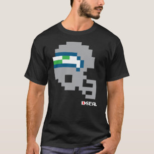 Seahawks 90er Tecmo Bowl Helmet T - Shirt
