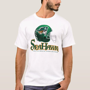 Seahawks Fußball-Sturzhelm-T - Shirt