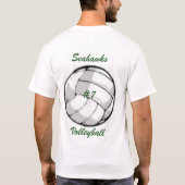 Seahawks VB #7 T-Shirt (Rückseite)