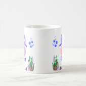 Seahores spielerisch unter der Tasse des Kaffees (Mittel)