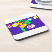 Seahorse art king  getränkeuntersetzer (Linke Seite)