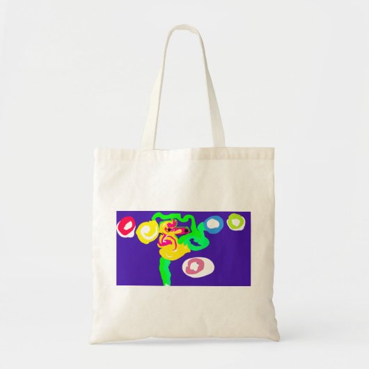 Seahorse art king  tragetasche (Vorne)