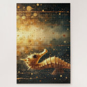 seahorse art puzzle (Vertikal)