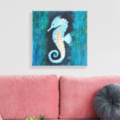 Seahorse canvas art leinwanddruck (Insitu (Wohnzimmer))