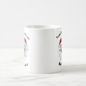 Seahorse Couple Christmas Personalized Mug Kaffeetasse (Mittel)