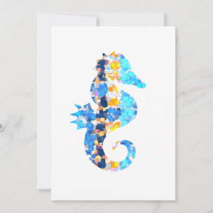 Seahorse Einladung