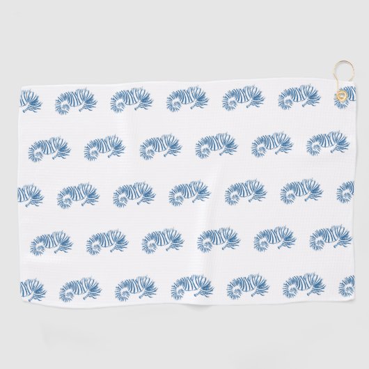 Seahorse  golfhandtuch (Horizontal)