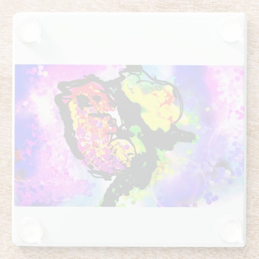 Seahorse  joy  glasuntersetzer (Rückseite)