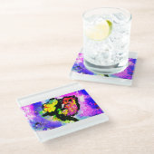 Seahorse  joy  glasuntersetzer (Schrägansicht)