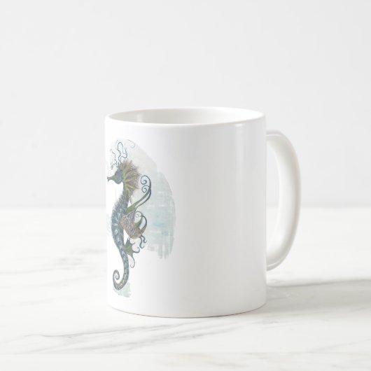 Seahorse kaffeetasse (VorderseiteRechts)