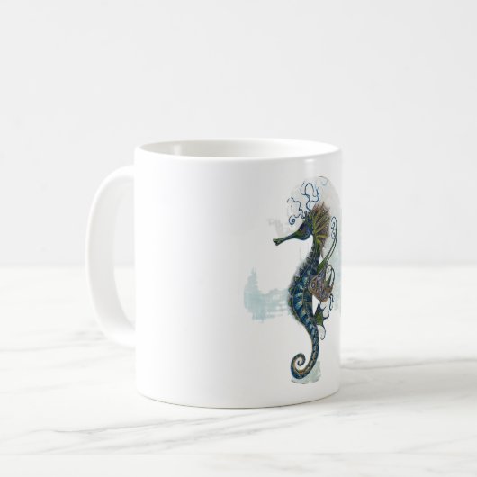 Seahorse kaffeetasse (Vorderseite Links)