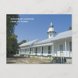 Seahorse Key Lighthouse Postkarte