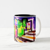 Seahorse love zweifarbige tasse (VorderseiteRechts)