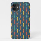 Seahorse Pattern Case-Mate iPhone Hülle (Rückseite)