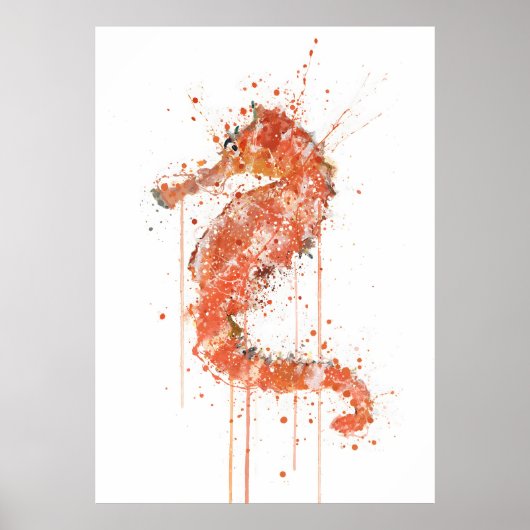 Seahorse Poster (Vorne)