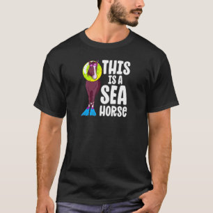 SeaHorse Reiten Rennsport Reitsport Mädchen Sport T-Shirt