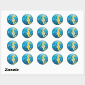 Seahorse Stickers (Blatt)