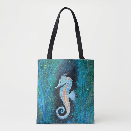 Seahorse Tote Bag Tasche (Vorderseite)