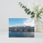 Seahouses Harbour - Postcard Postkarte (Stehend Vorderseite)