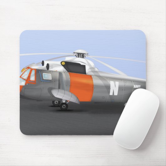 SeaKing-Rettung Mousepad (Mit Mouse)