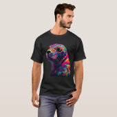 Seal Colorful Geometric Pop Sea Ocean Animal T-Shirt (Vorne ganz)