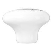 Seal Design Personalised Keramikknauf (Seitenansicht)