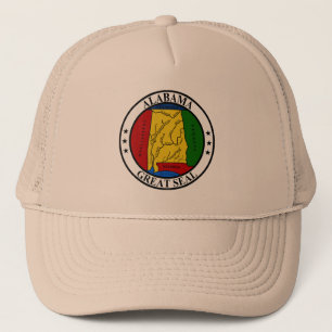 Seal of Alabama Truckerkappe