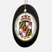 Seal of Anne Arundel County, MD Keramik Ornament (Links)