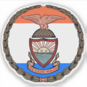 Seal of the Bronx, New York City, USA Aufkleber (Vorderseite)