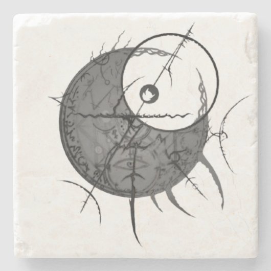 Seal of the Eldritch - Coaster Steinuntersetzer (Vorderseite)