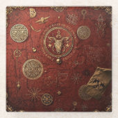 Seal of the Hidden Order Glasuntersetzer (Vorderseite)