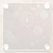 Seal of the Hidden Order Glasuntersetzer (Rückseite)