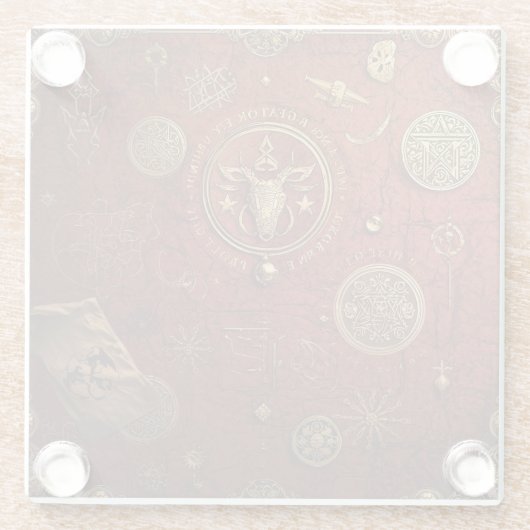 Seal of the Hidden Order Glasuntersetzer (Rückseite)