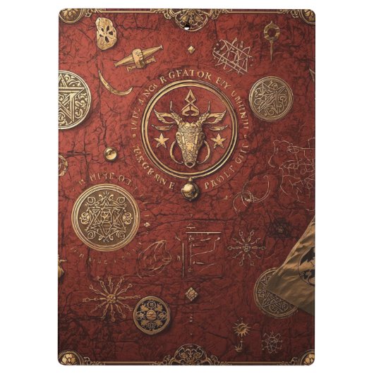 Seal of the Hidden Order Klemmbrett (Rückseite)