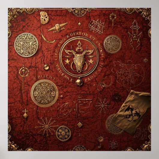 Seal of the Hidden Order Poster (Vorne)