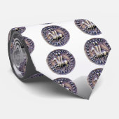 SEAL OF THE KNIGHTS TEMPLAR Grey Whem Krawatte (Gerollt)