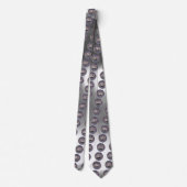 SEAL OF THE KNIGHTS TEMPLAR Grey Whem Krawatte (Rückseite)