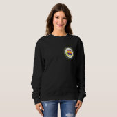 Seal of the Panama Canal Zone Isthmus of Panama Sweatshirt (Vorne ganz)