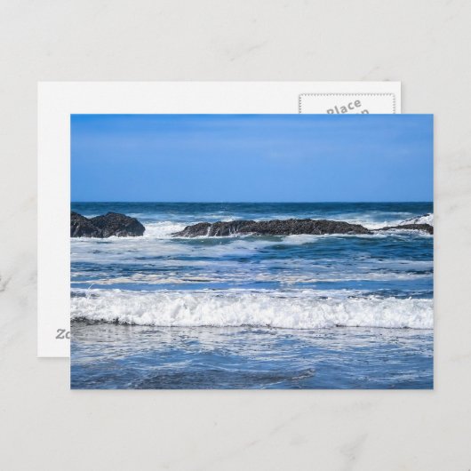 Seal Rock Oregon Coast On Pacific Ocean Postkarte (Vorne/Hinten)